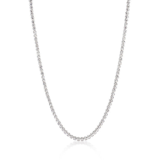 Long Elegant Cubic Zirconia Necklace