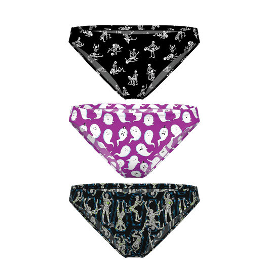 The Naughty Halloween | Bikini Underwear 3 Pack - Shinesty