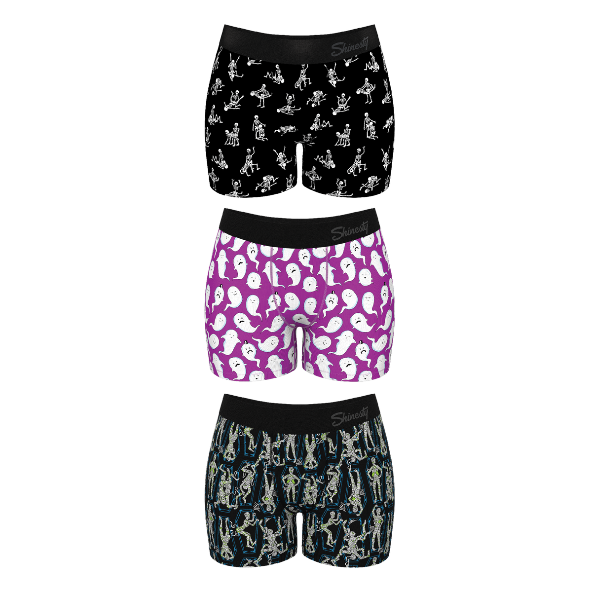 The Naughty Halloween | Women’s Boxers 3 Pack