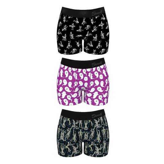 The Naughty Halloween | Women’s Boxers 3 Pack