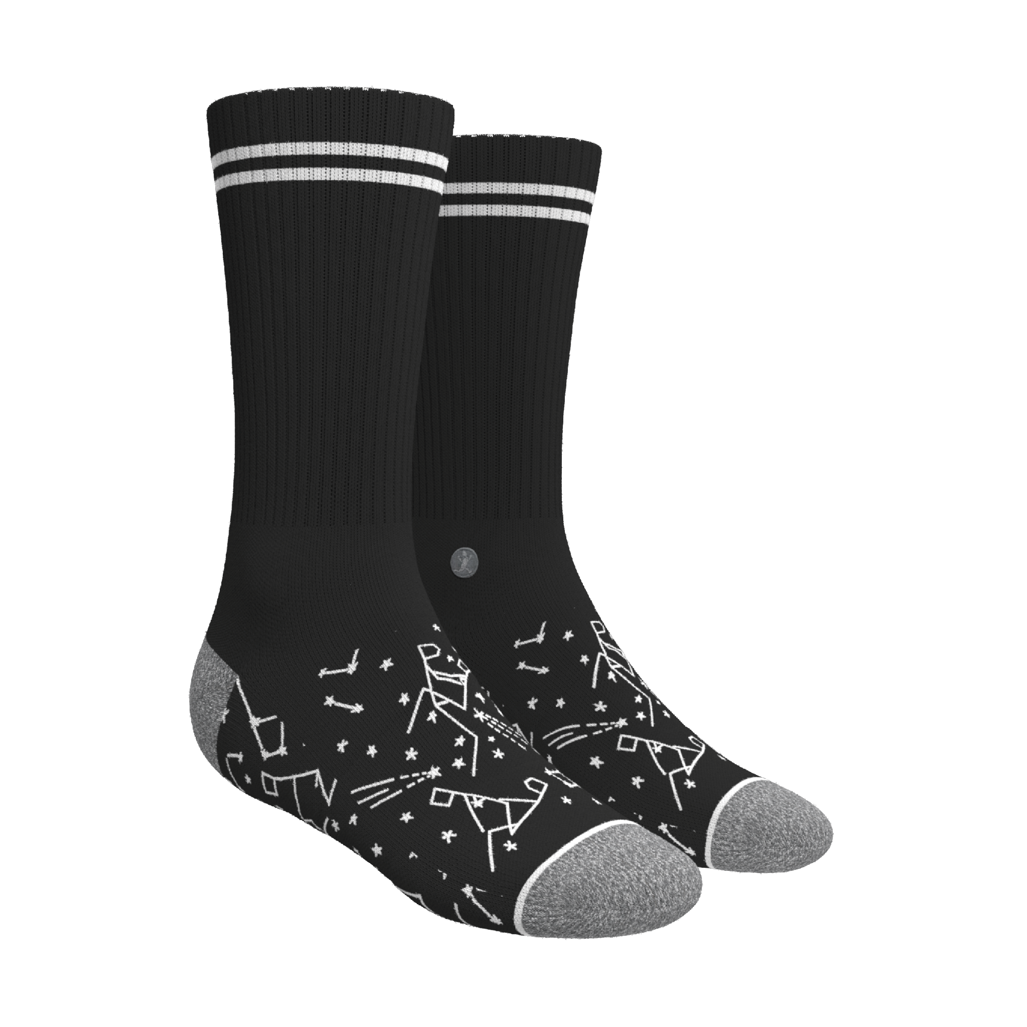 The Necessities | Heel Hammock™ Crew Socks 3 Pack