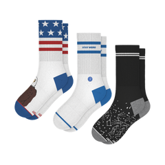 The Necessities | Heel Hammock™ Crew Socks 3 Pack