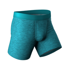 The Nerves of Teal | Teal Heather Ball Hammock® Pouch Underwear