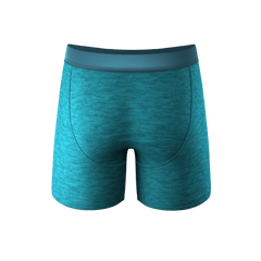 The Nerves of Teal | Teal Heather Ball Hammock® Pouch Underwear