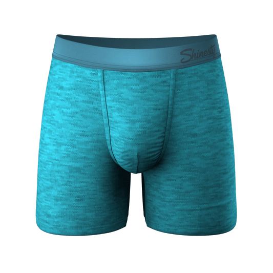 The Nerves of Teal | Teal Heather Ball Hammock® Pouch Underwear