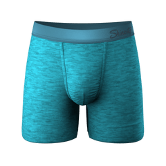 The Nerves of Teal | Teal Heather Ball Hammock® Pouch Underwear