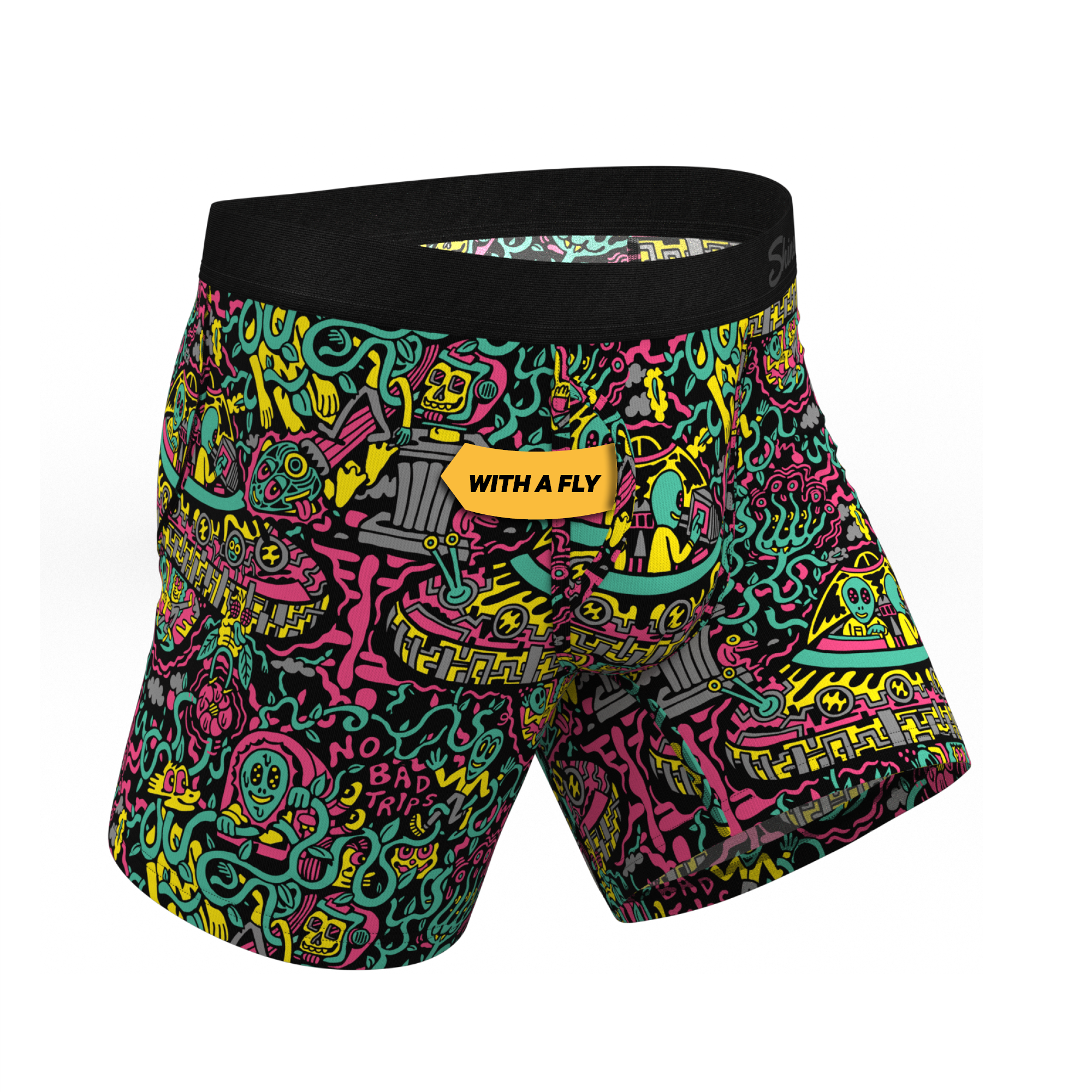 The No Bad Trips | Shinesty x Killer Acid Ball Hammock® Pouch Underwear With Fly