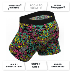 The No Bad Trips | Shinesty x Killer Acid Ball Hammock® Pouch Underwear With Fly