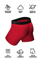 The Nutcrack-Him | Holiday Ball Hammock® Pouch Underwear With Fly