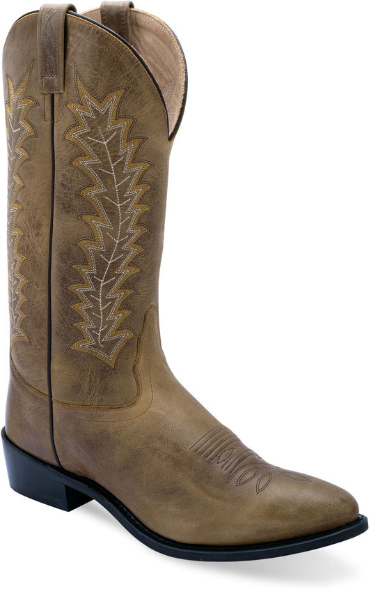 Old West Tan Fry MEN'S WESTERN BOOTS