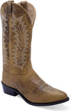 Old West Burnt Tan MEN'S WESTERN BOOTS