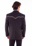 Scully Leather Western Scully Diamond Yoke Blazer Long - Flyclothing LLC