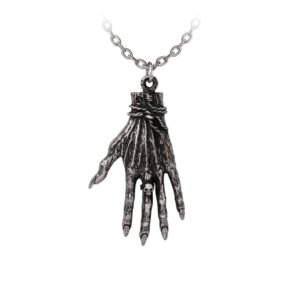 Alchemy Gothic Hand of Glory Pendant - Alchemy Gothic