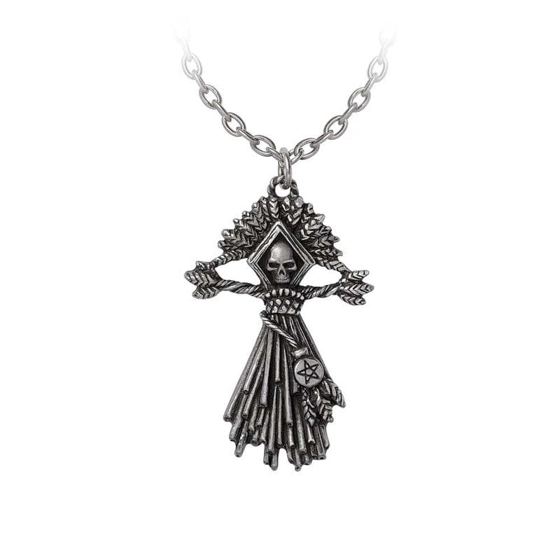 Alchemy Gothic Corn Witch Pendant - Alchemy Gothic