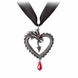 Alchemy Vouivre Neckwear Pendant - Alchemy Gothic