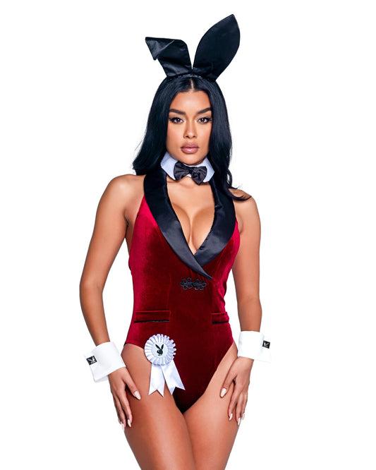 Roma Costume PB158 8PC Playboy Smoking Lounge Bunny