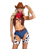 Roma Costume PB164 6PC Playboy Cowgirl Ranch Babe