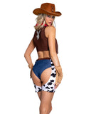 Roma Costume PB164 6PC Playboy Cowgirl Ranch Babe