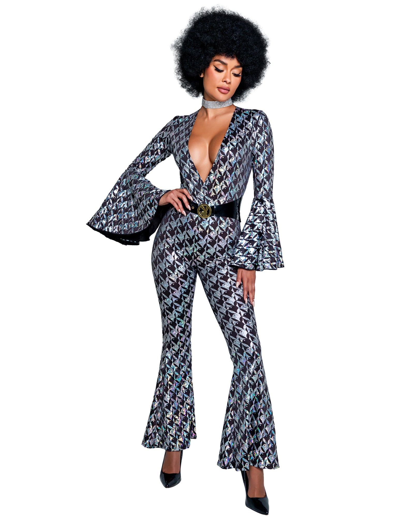 Roma Costume PB165 Playboy Disco Fever