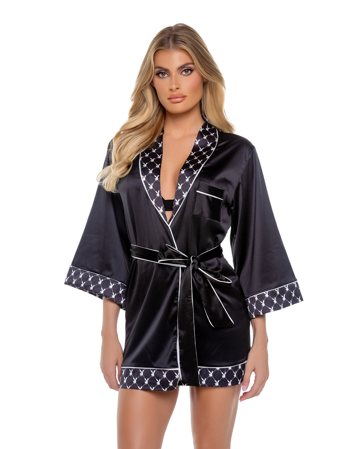 Playboy Bunny Smoke Lounge Robe