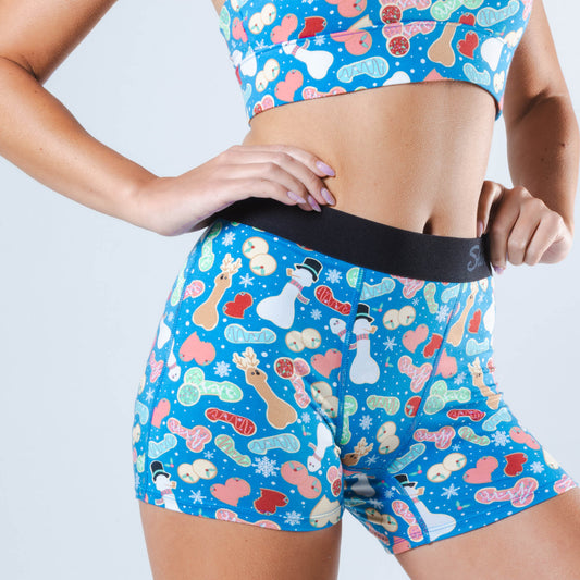 The Baked Goodies | Christmas Cookies Women’s Boxers