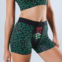 The Kiss Me There | Mistletoe Women’s Boxers