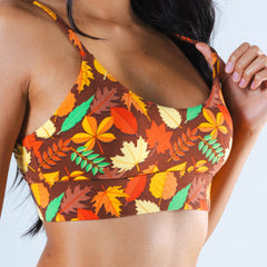 The Acorn Hoard | Fall Leaves Bralette