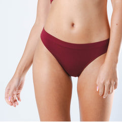 The Sommelier | Burgundy Modal Bikini Underwear