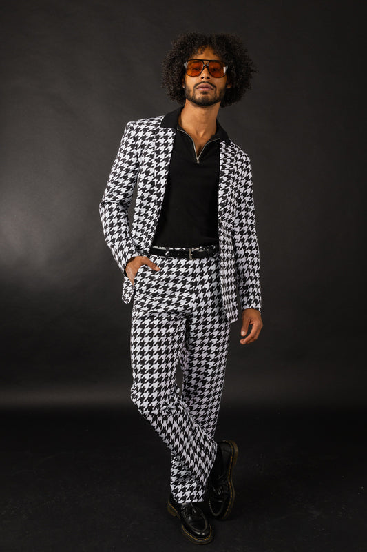 The Sophistication | Houndstooth Suit - Shinesty