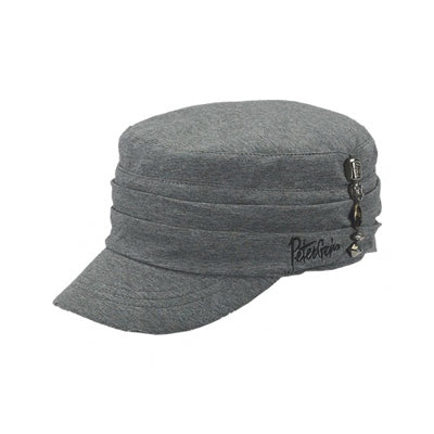 Peter Grimm Charcoal Pirate Hat