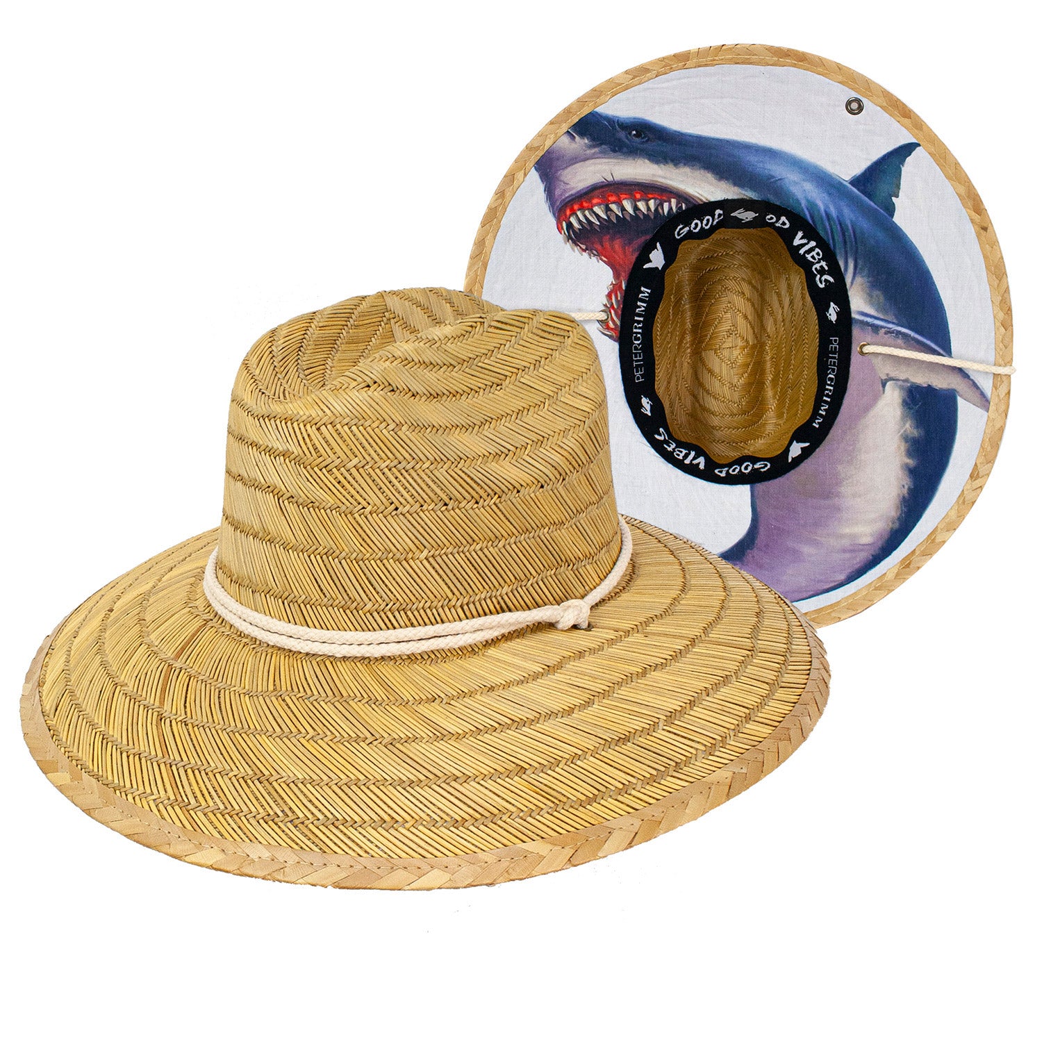 Peter Grimm White Shark Hat