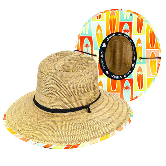 Peter Grimm Natural Surf Board Hat