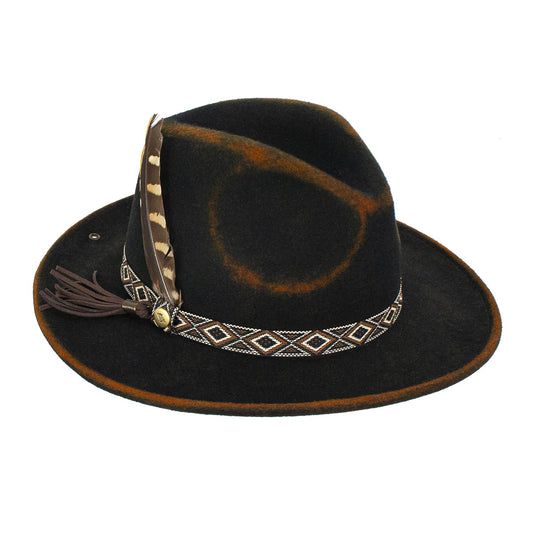 Peter Grimm Brown Slash Hat