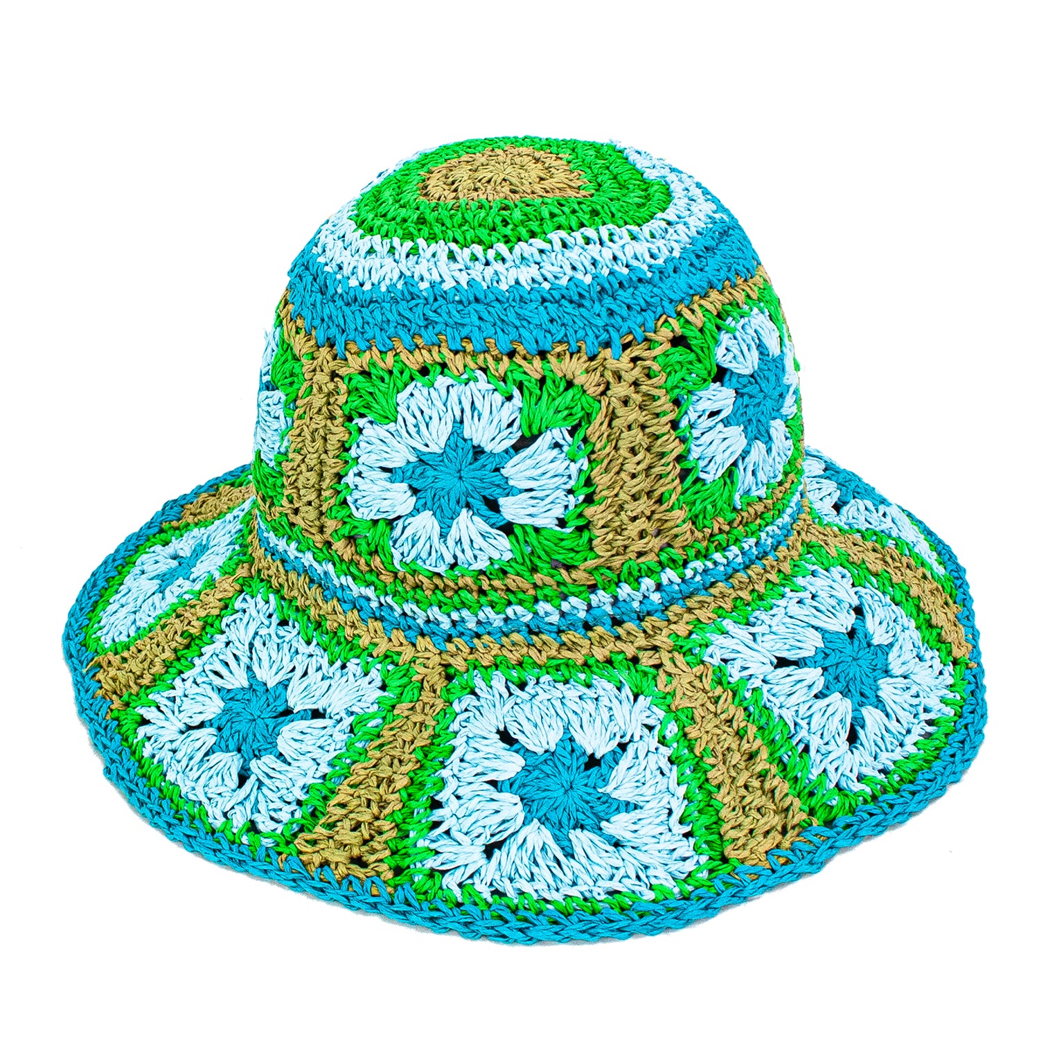 Peter Grimm Teal Fergie Bucket Hat