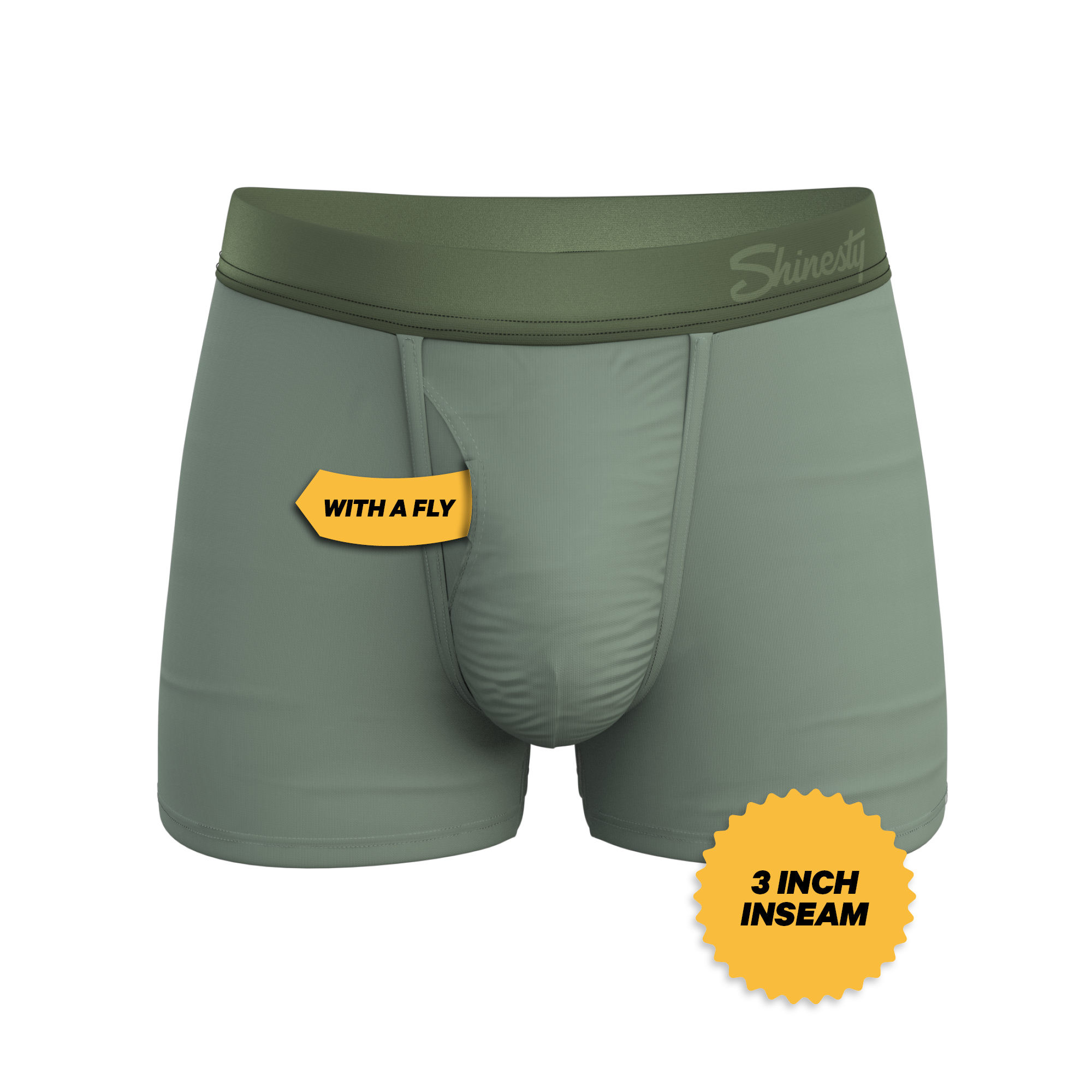 The Manzanilla | Olive Green Ball Hammock® Pouch Trunks Underwear