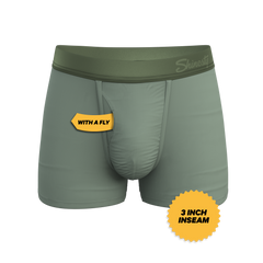 The Manzanilla | Olive Green Ball Hammock® Pouch Trunks Underwear