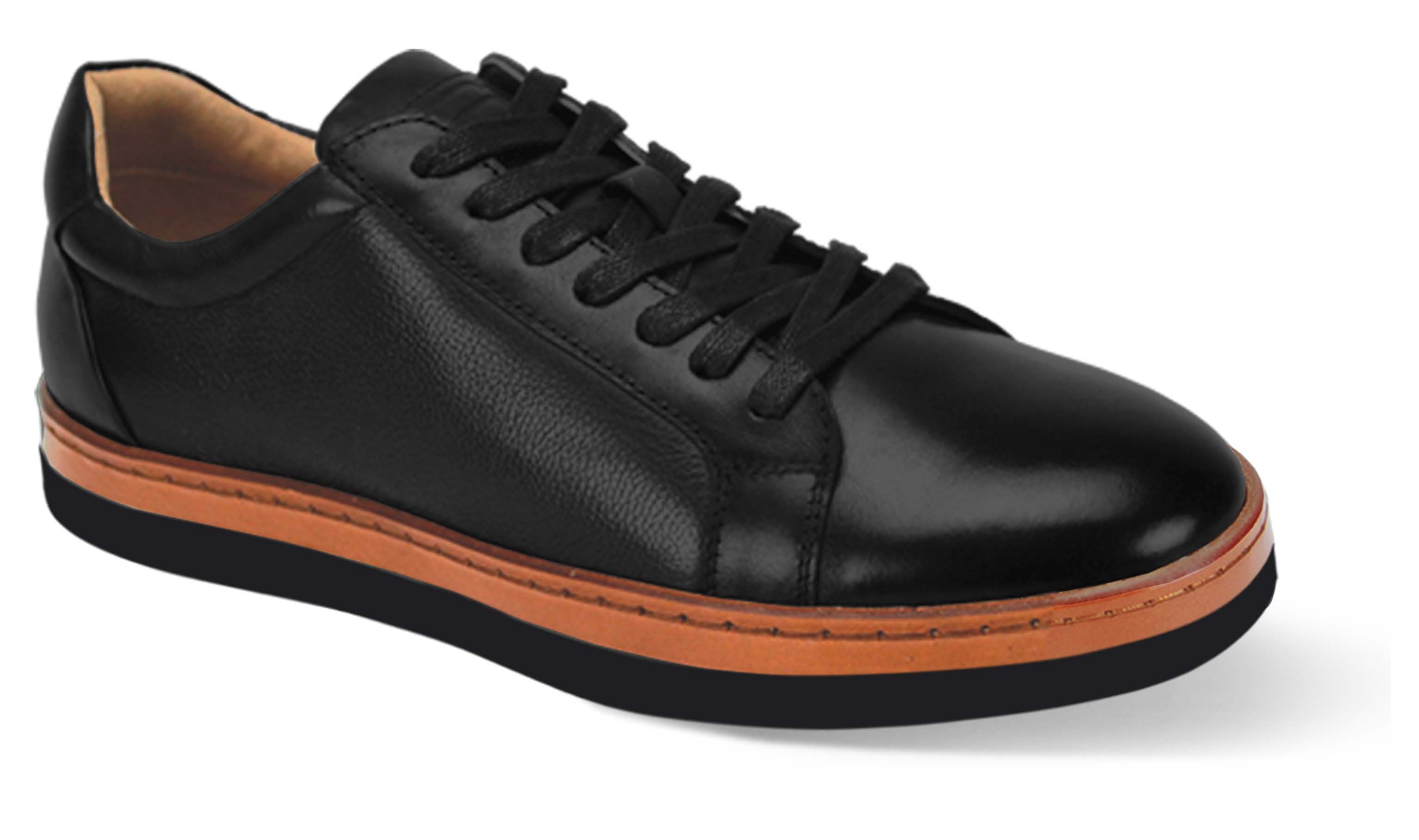 Giovanni Porter Black Mens Shoe - Flyclothing LLC