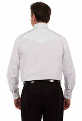 Scully Leather White Poplin Dress Shirt