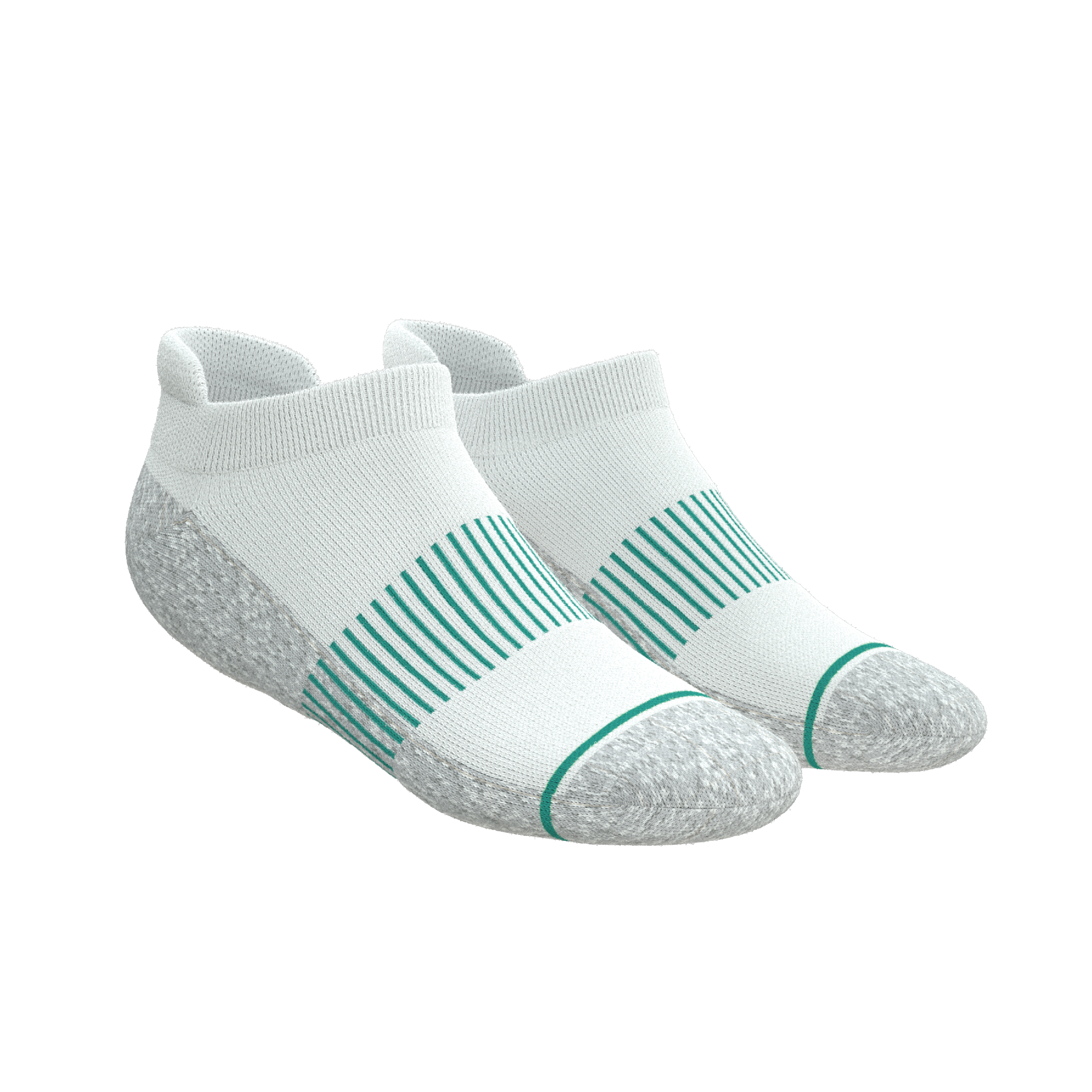 Versatile Solids Mix Pack | Blue Tri Color Block and Solids Heel Hammock™ Ankle Socks 6 Pack