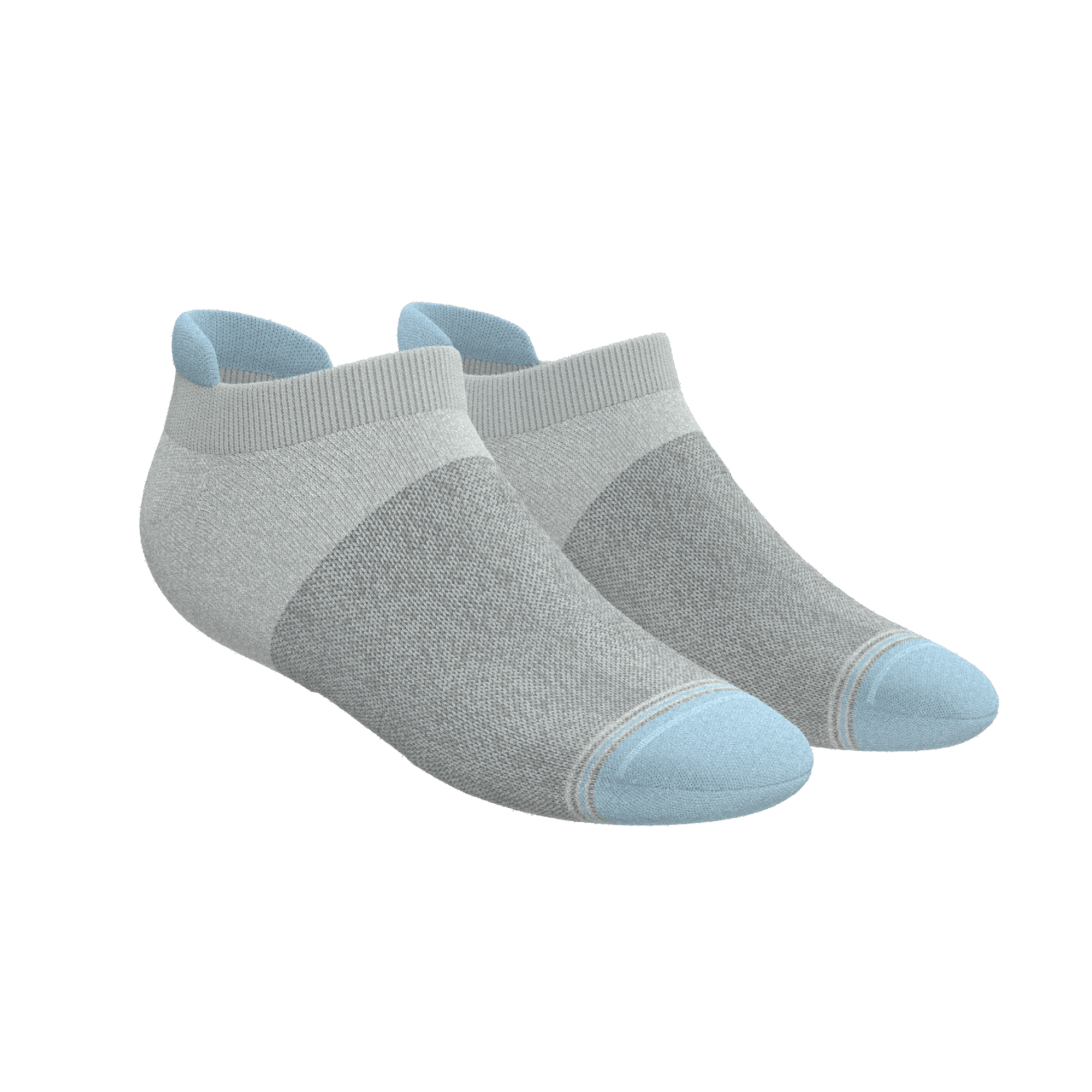 The Solid and Color Block Mix Pack | Solid and Tri Color Block Heel Hammock™ Ankle Socks 6 Pack - Shinesty