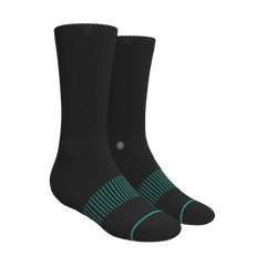 Versatile Solids Mix Pack | Blue Tri Color Block and Solids Heel Hammock™ Crew Socks 3 Pack