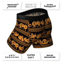 The Ancient Twister | Ancient Vase Orgy Ball Hammock® Pouch Underwear With Fly