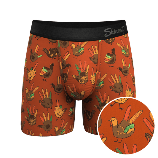 The Party Fowl | Thanksgiving Turkey Ball Hammock® Pouch Underwear - Shinesty