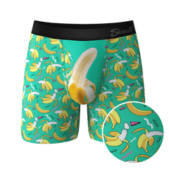 The Peel Deal | Retro Banana Ball Hammock® Pouch Underwear With Fly