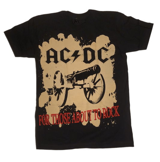 ACDC For Those About to Rock T-Shirt Rare