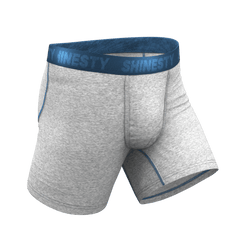 The Physical Education | Heather Grey and Blue Ball Hammock® Pouch Underwear