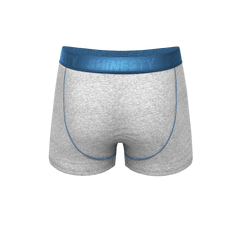 The Physical Education | Heather Grey and Blue Ball Hammock® Pouch Trunks Underwear