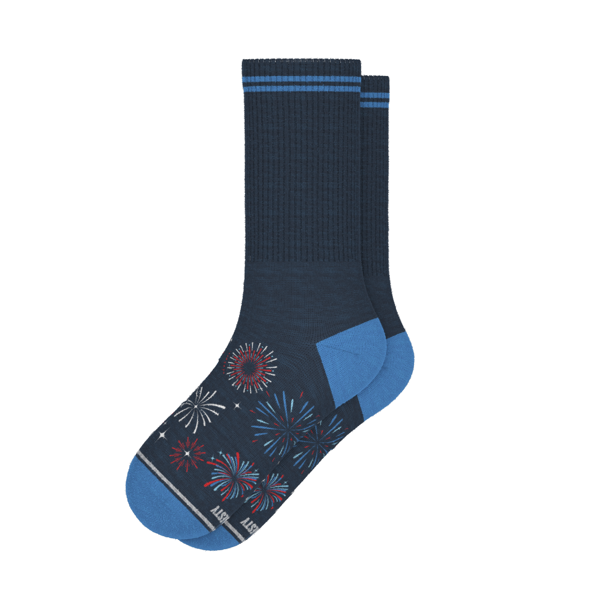 The Pyrotecnips | Naughty Fireworks Heel Hammock™ Crew Socks