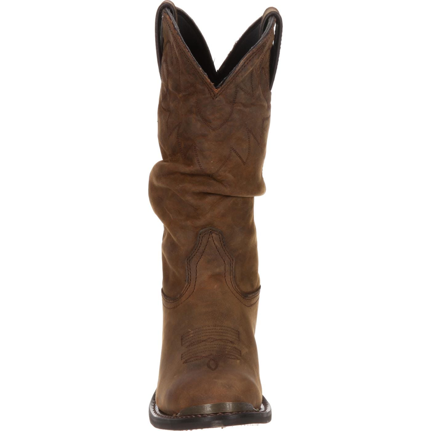 Durango Women's Distressed Tan Slouch Western Boot