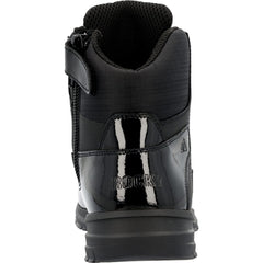 Rocky Cadet 6" Black Side Zip Public Service Boot